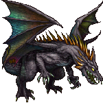final fantasy ii enemy black dragon