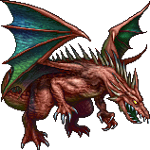 final fantasy ii boss red dragon