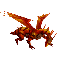 final fantasy iv ds enemy red dragon