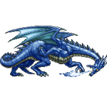 final fantasy iv advance enemy blue dragon