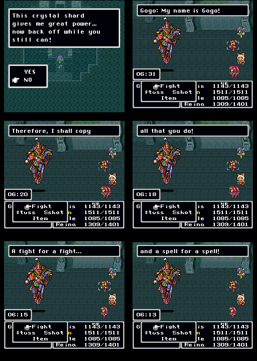 final fantasy v mime job class