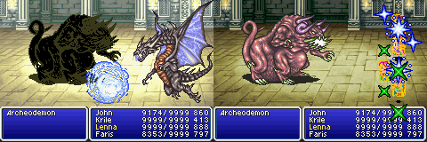 final fantasy v advance archeodemon