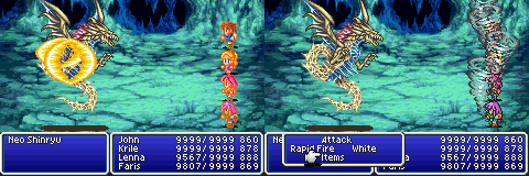 final fantasy v advance neo shinryu