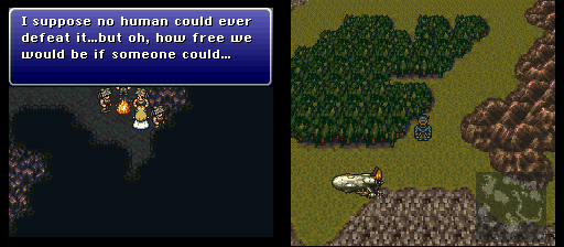 final fantasy vi dinosaur forest