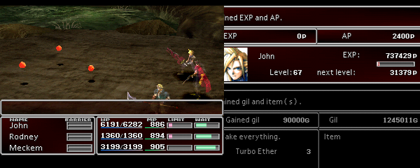 final fantasy vii enemy mover