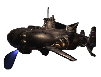final fantasy vii transportation Submarine