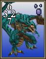 final fantasy kingdom, final fantasy viii Blue Dragon card