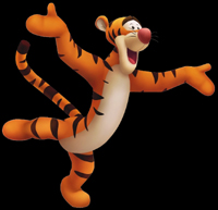 kingdom hearts character tigger