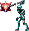 castlevania bloodlines enemy mace skeleton