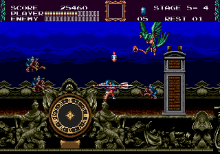 Castlevania bloodlines screenshot