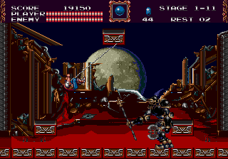 Castlevania bloodlines screenshot