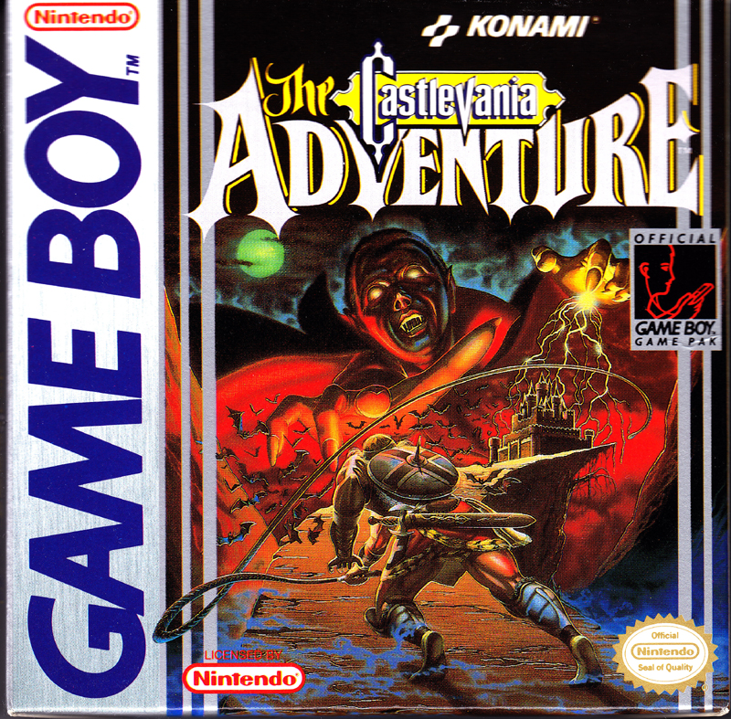 castlevania adventure cover