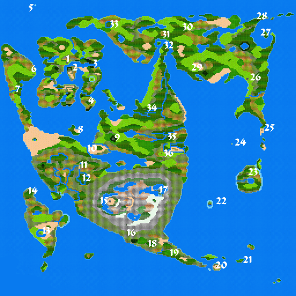 dragon quest 4 maps