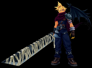 kingdom hearts coliseum cloud