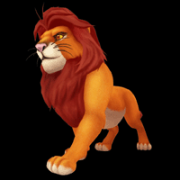 kingdom hearts character simba