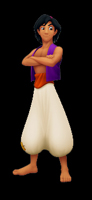 kingdom hearts character aladdin