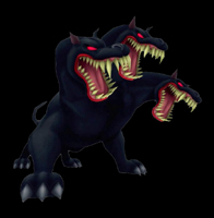 kingdom hearts character cerberus