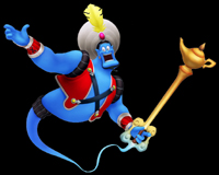 kingdom hearts ii summon genie