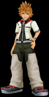 kingdom hearts character roxas