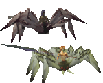 castlevania legends enemy spider