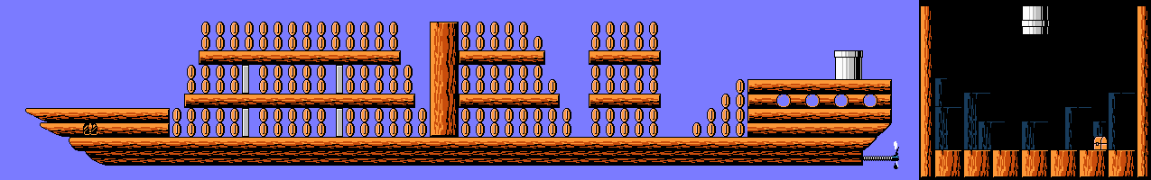 mario brothers 3 map world 6