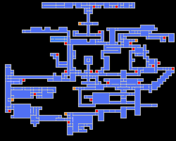 castlevania symphony of the night castle map