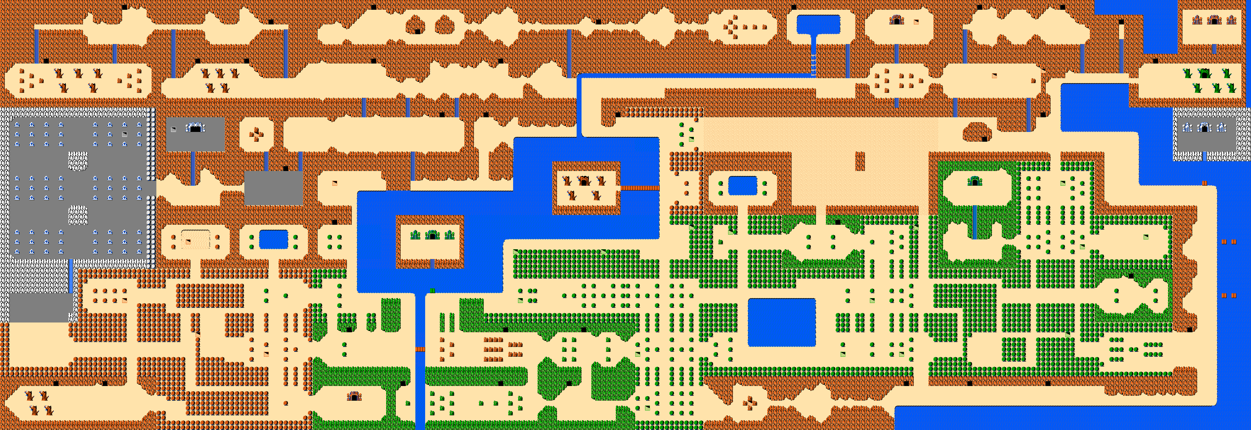 legend of zelda world map The Legend Of Zelda World Maps legend of zelda world map