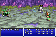 final fantasy ii advance screen