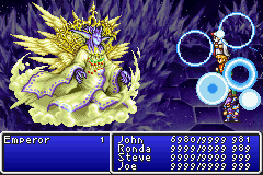 final fantasy ii advance screen