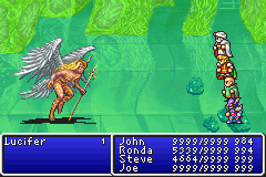 final fantasy ii advance screen