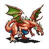 final fantasy ii boss red dragon