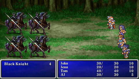 final fantasy ii psp screenshot