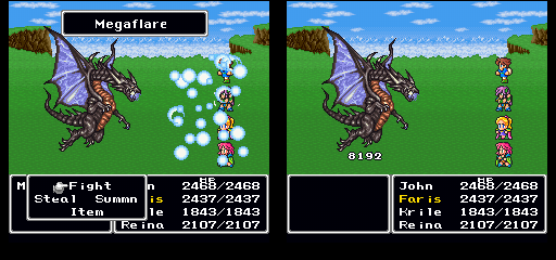 final fantasy v bahamut