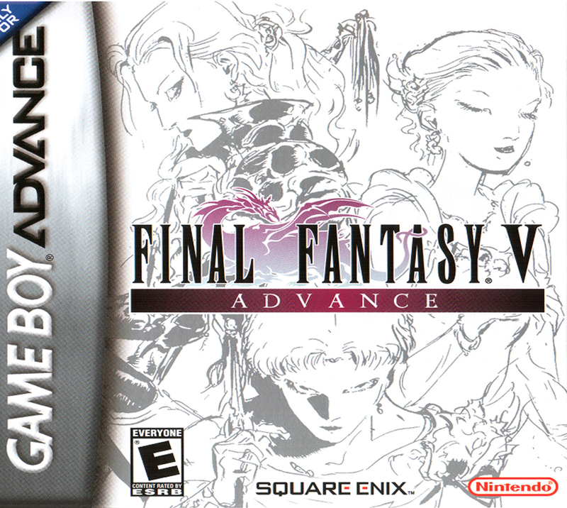 final fantasy v gba cover cover