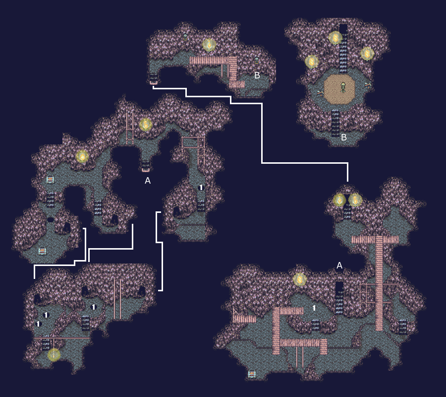 umaro's cave map