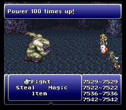 final fantasy vi advance boss yeti