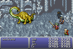 final fantasy vi advance dragon's den gold dragon