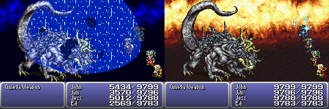 final fantasy vi advance boss omega weapon