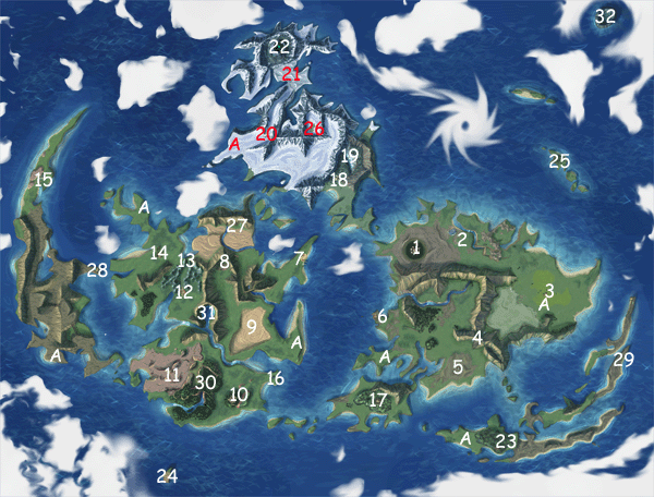 final fantasy vii world map Final Fantasy Vii World Map final fantasy vii world map
