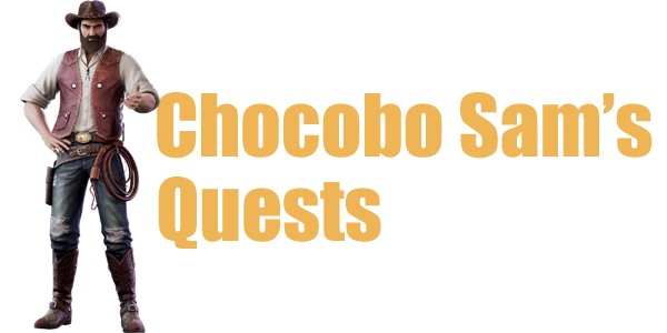final fantasy vii remake Chocobo Sam's Quests