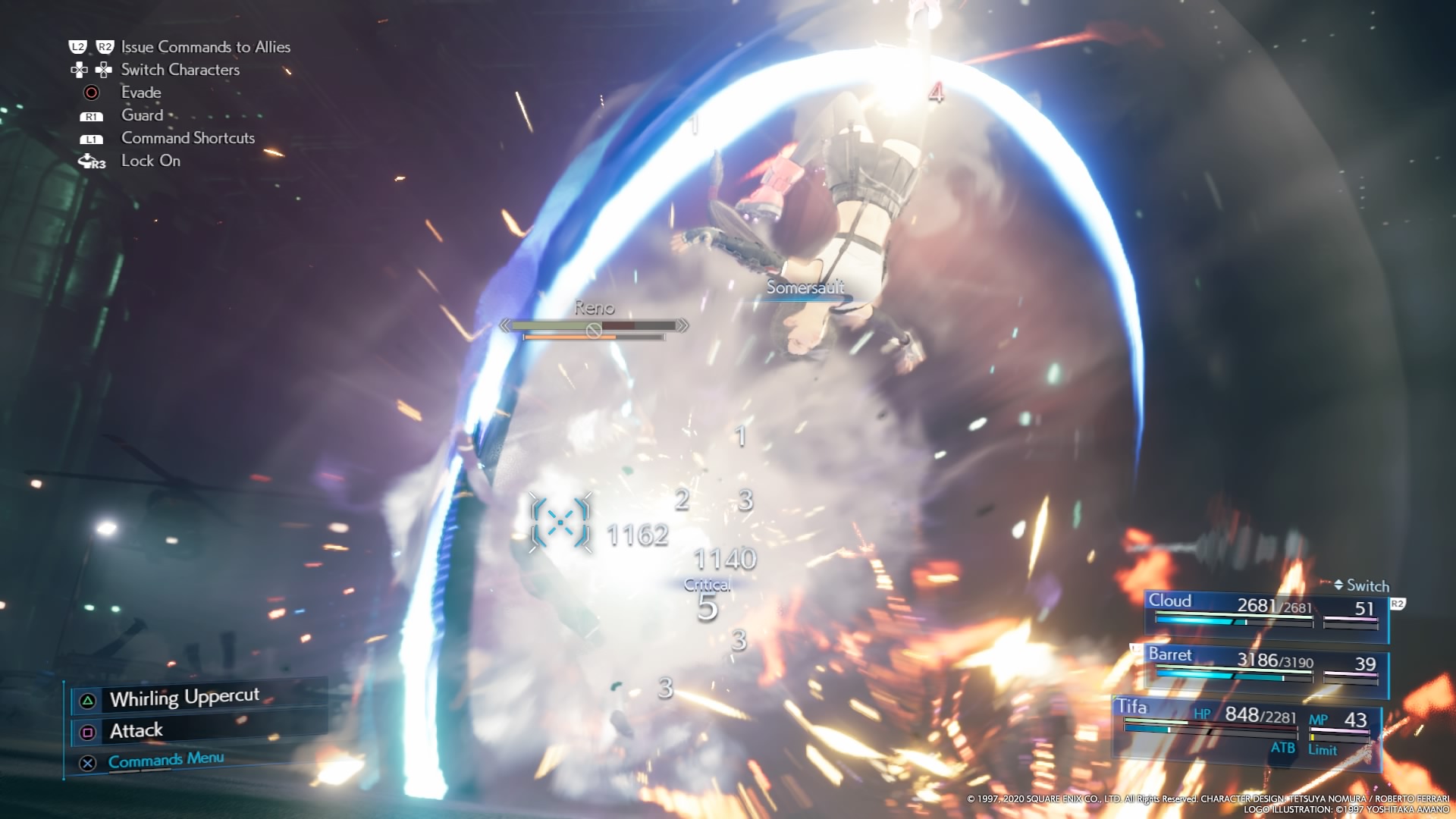 final fantasy vii remake limit break