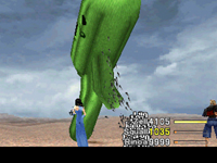 final fantasy kingdom, final fantasy viii jumbo Cactuar fight