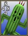 final fantasy kingdom, final fantasy viii Jumbo Cactuar card