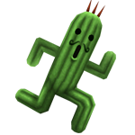 final fantasy viii boss JUMBO CACTUAR