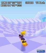 final fantasy vii snowboarding