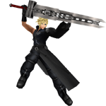 dissidia character cloud alt