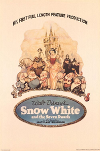 snow white 1937 movie poster