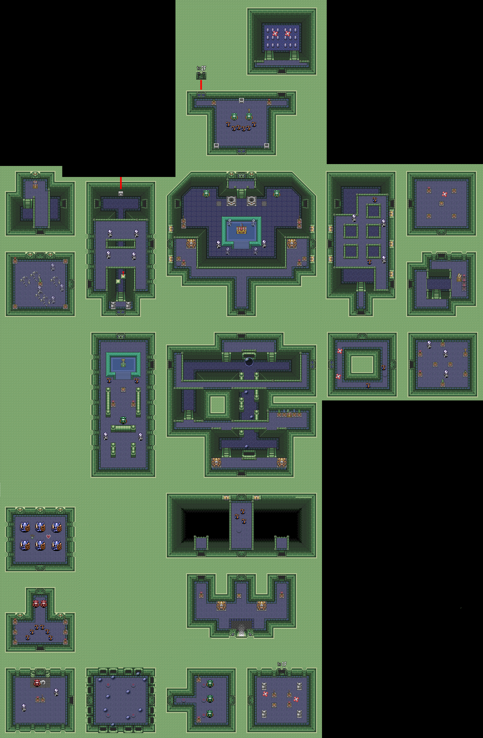 Light World - The Desert Palace - The Legend of Zelda: A Link to
